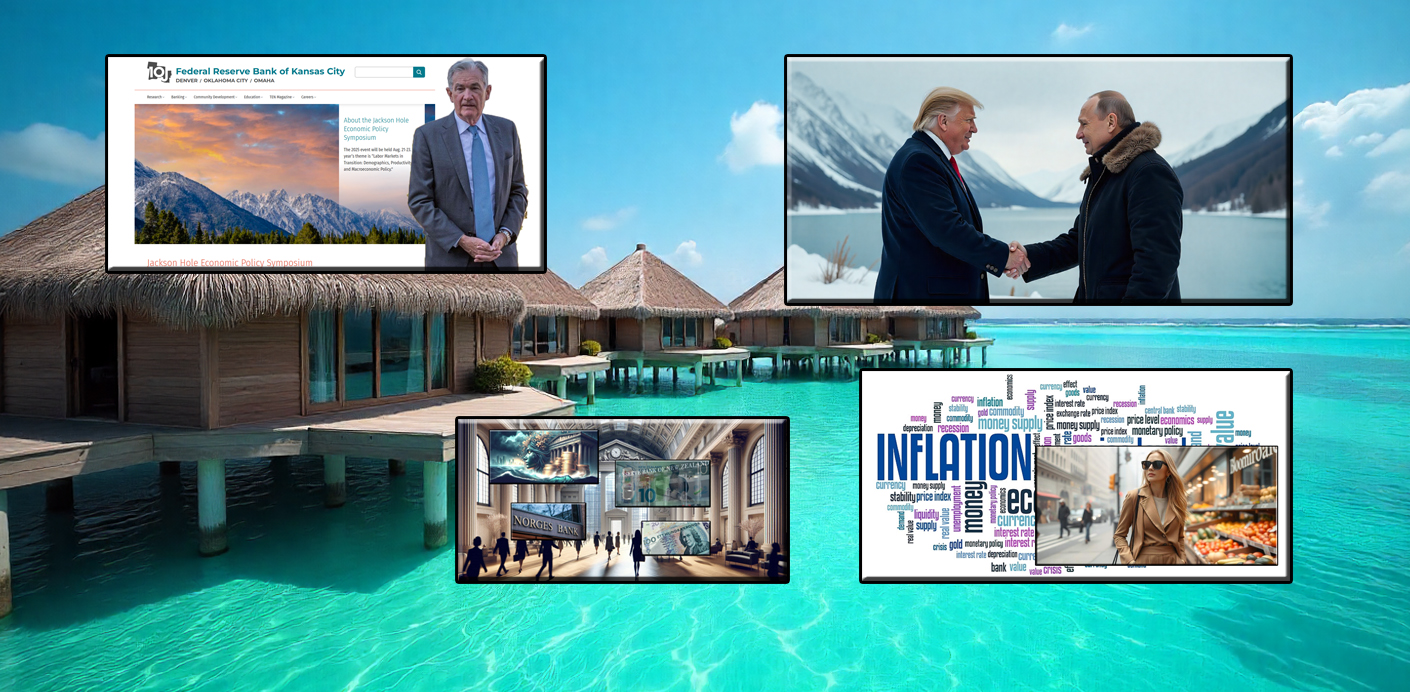 A semana que começa Inflação, Jackson Hole e … Trump